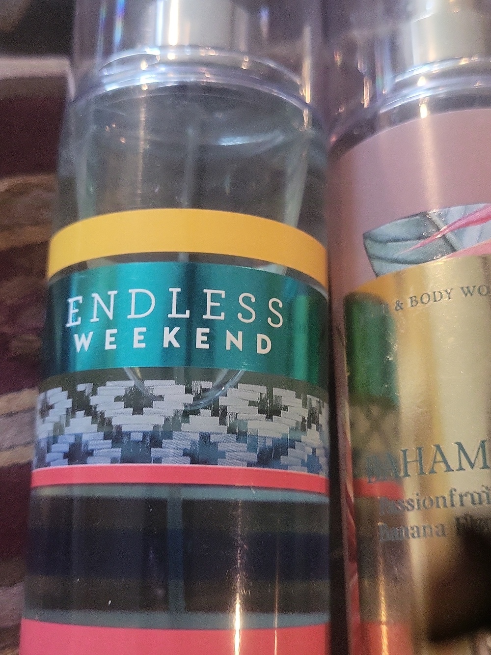 Bath & Body Works Trio Package Fragrance -bahama Passion / Endless Weekend - Picture 2 of 4